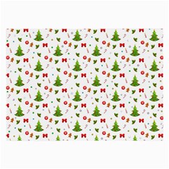 Christmas Pattern Large Glasses Cloth (2-side)