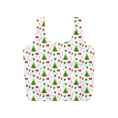 Christmas Pattern Full Print Recycle Bags (s)  by Valentinaart