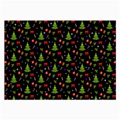 Christmas Pattern Large Glasses Cloth