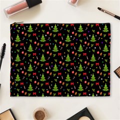 Christmas Pattern Cosmetic Bag (xl) by Valentinaart