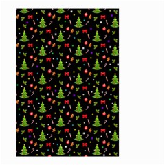 Christmas Pattern Small Garden Flag (two Sides) by Valentinaart