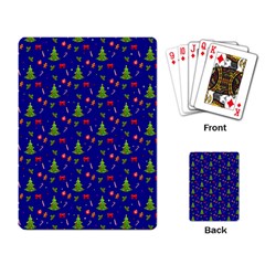 Christmas Pattern Playing Card by Valentinaart