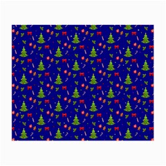 Christmas Pattern Small Glasses Cloth (2-side) by Valentinaart