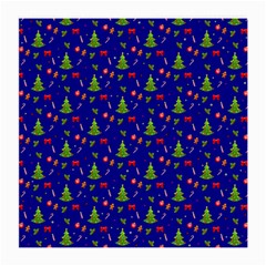 Christmas Pattern Medium Glasses Cloth by Valentinaart