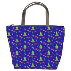 Christmas Pattern Bucket Bags by Valentinaart