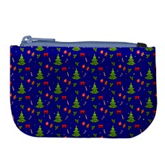 Christmas Pattern Large Coin Purse by Valentinaart