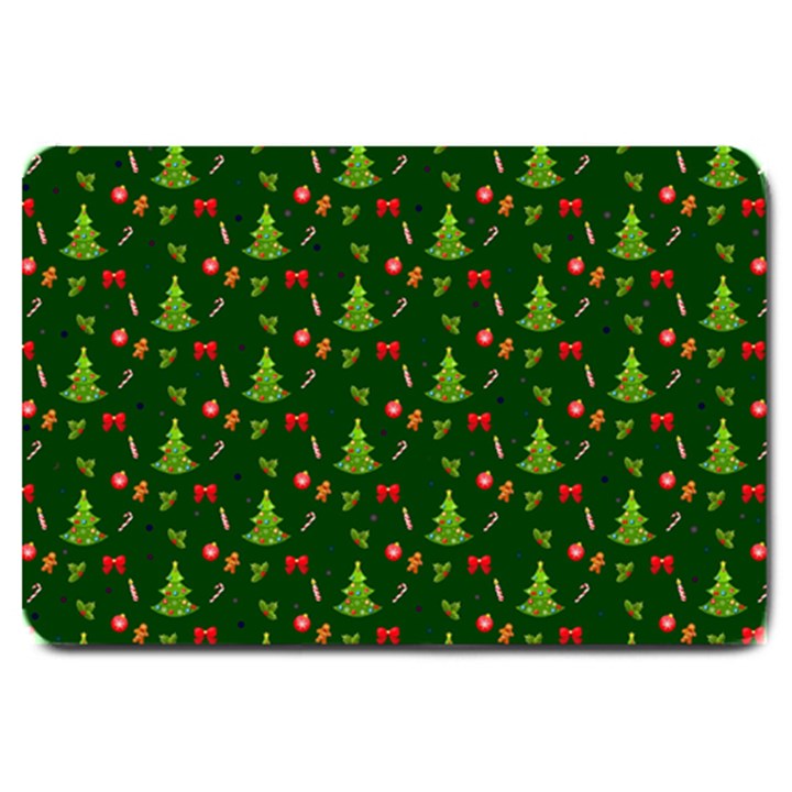 Christmas pattern Large Doormat 