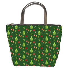 Christmas Pattern Bucket Bags by Valentinaart