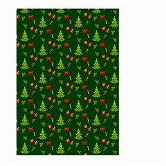 Christmas Pattern Large Garden Flag (two Sides) by Valentinaart