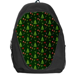 Christmas Pattern Backpack Bag by Valentinaart