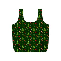 Christmas Pattern Full Print Recycle Bags (s)  by Valentinaart