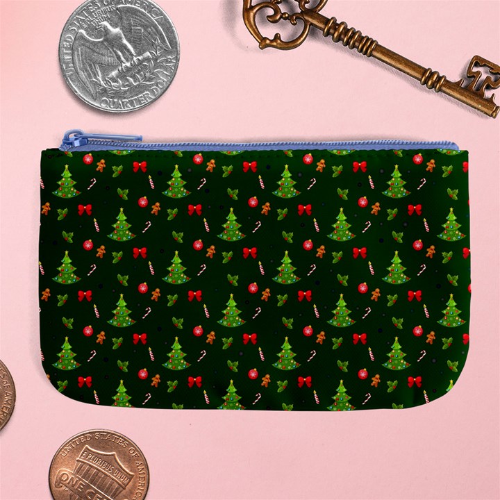 Christmas pattern Large Coin Purse