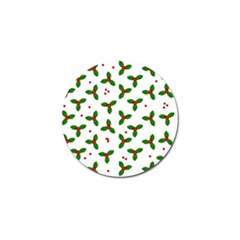 Christmas Pattern Golf Ball Marker (4 Pack) by Valentinaart