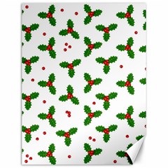 Christmas Pattern Canvas 12  X 16   by Valentinaart