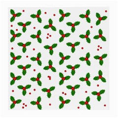 Christmas Pattern Medium Glasses Cloth (2-side) by Valentinaart