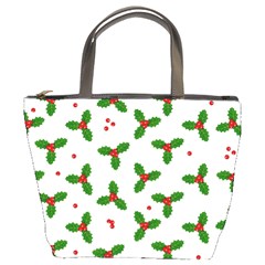 Christmas Pattern Bucket Bags by Valentinaart