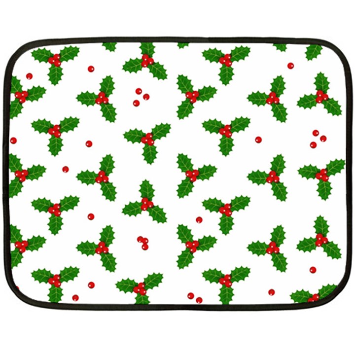 Christmas pattern Double Sided Fleece Blanket (Mini) 