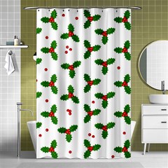 Christmas Pattern Shower Curtain 48  X 72  (small)  by Valentinaart