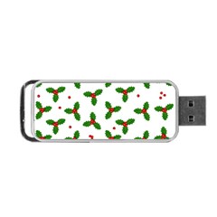 Christmas Pattern Portable Usb Flash (two Sides) by Valentinaart