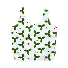 Christmas Pattern Full Print Recycle Bags (m)  by Valentinaart