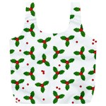 Christmas pattern Full Print Recycle Bags (L)  Back