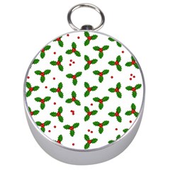 Christmas Pattern Silver Compasses by Valentinaart