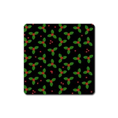 Christmas Pattern Square Magnet by Valentinaart