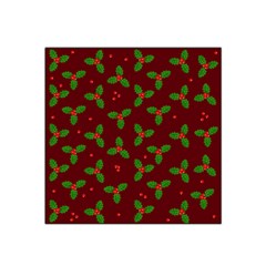 Christmas Pattern Satin Bandana Scarf by Valentinaart