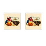 Vintage Thanksgiving Cufflinks (Square) Front(Pair)