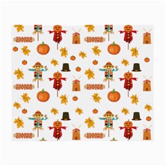 Thanksgiving Small Glasses Cloth by Valentinaart