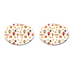 Thanksgiving Cufflinks (oval) by Valentinaart