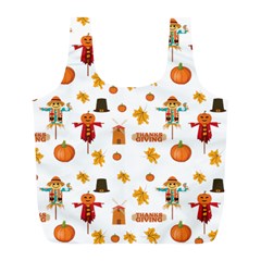 Thanksgiving Full Print Recycle Bags (l)  by Valentinaart