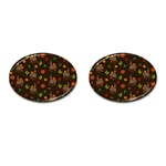 Thanksgiving turkey  Cufflinks (Oval) Front(Pair)