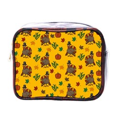 Thanksgiving Turkey  Mini Toiletries Bags by Valentinaart