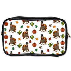 Thanksgiving Turkey  Toiletries Bags 2-side by Valentinaart