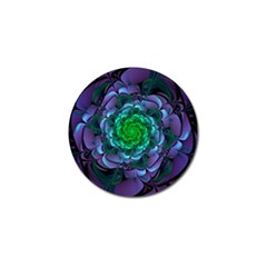 Beautiful Purple & Green Aeonium Arboreum Zwartkop Golf Ball Marker (10 Pack) by jayaprime