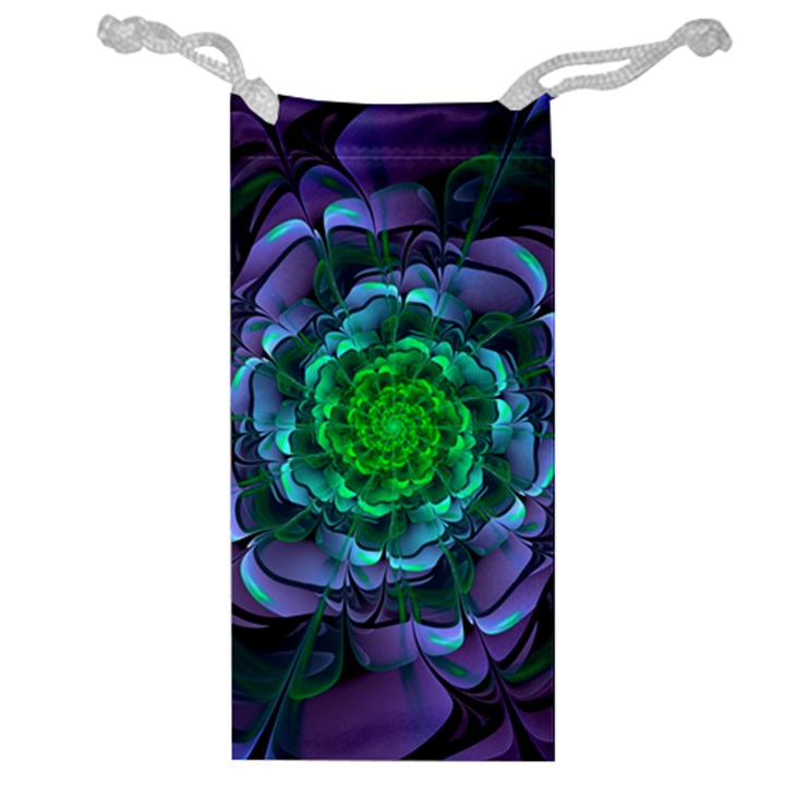 Beautiful Purple & Green Aeonium Arboreum Zwartkop Jewelry Bag