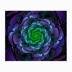 Beautiful Purple & Green Aeonium Arboreum Zwartkop Small Glasses Cloth (2-side) by jayaprime