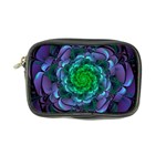 Beautiful Purple & Green Aeonium Arboreum Zwartkop Coin Purse Front