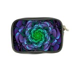 Beautiful Purple & Green Aeonium Arboreum Zwartkop Coin Purse Back