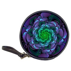 Beautiful Purple & Green Aeonium Arboreum Zwartkop Classic 20-cd Wallets by jayaprime