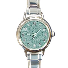 Design Art Wesley Fontes Round Italian Charm Watch by wesleystores