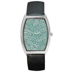 Design Art Wesley Fontes Barrel Style Metal Watch by wesleystores