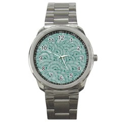 Design Art Wesley Fontes Sport Metal Watch by wesleystores