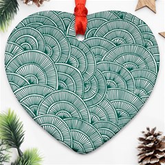 Design Art Wesley Fontes Heart Ornament (two Sides)