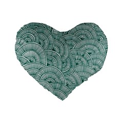 Design Art Wesley Fontes Standard 16  Premium Heart Shape Cushions by wesleystores