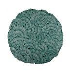 Design Art Wesley Fontes Standard 15  Premium Flano Round Cushions Front