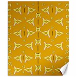 Fishes Talking About Love And   Yellow Stuff Canvas 16  x 20   15.75 x19.29  Canvas - 1