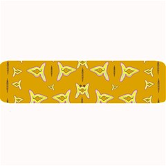 Fishes Talking About Love And   Yellow Stuff Large Bar Mats by pepitasart