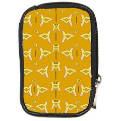 Fishes Talking About Love And   Yellow Stuff Compact Camera Cases by pepitasart